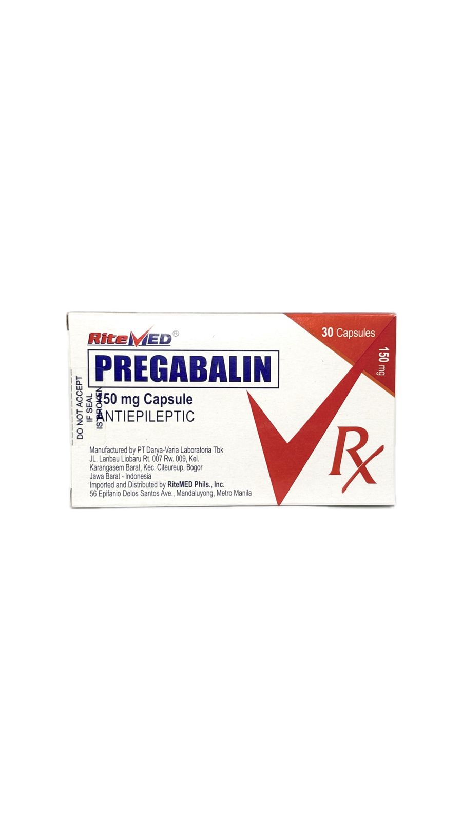 RiteMed PREGABALIN 150mg