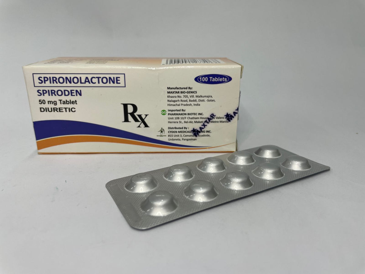 SPIRONOLACTONE Spiroden 50mg