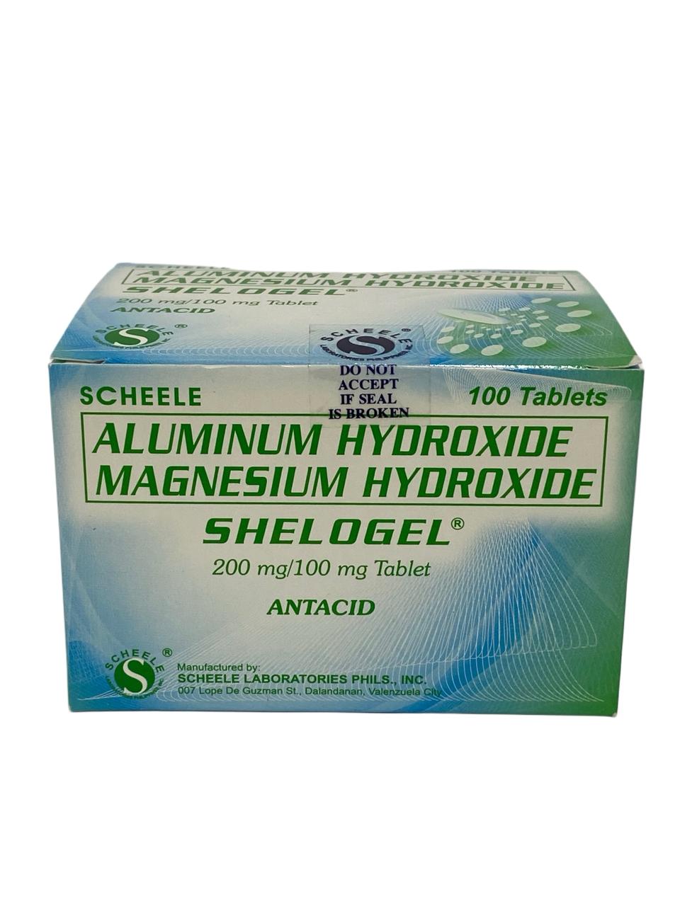 Aluminum + Magnesium 200mg/100mg (Shelogel)