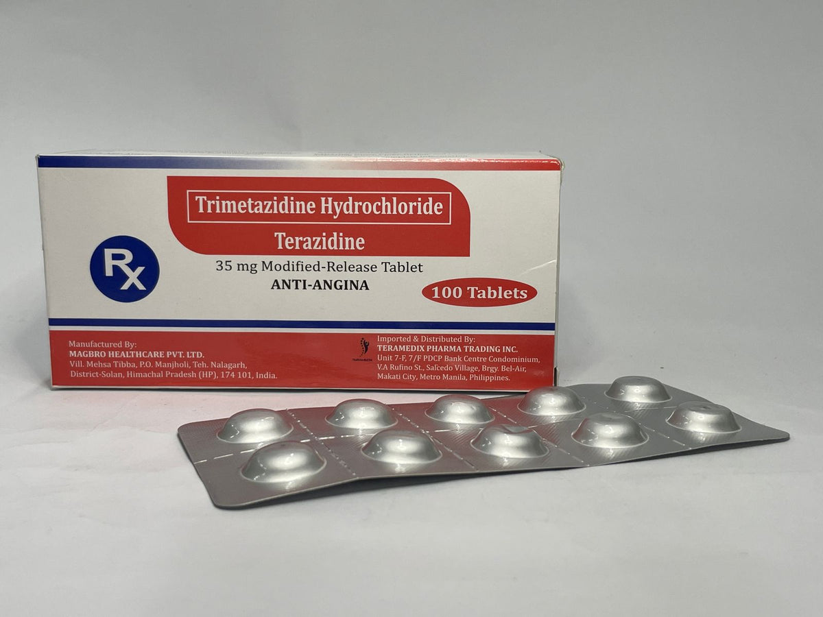 TRIMETAZIDINE HCL Terazidine 35mg MR