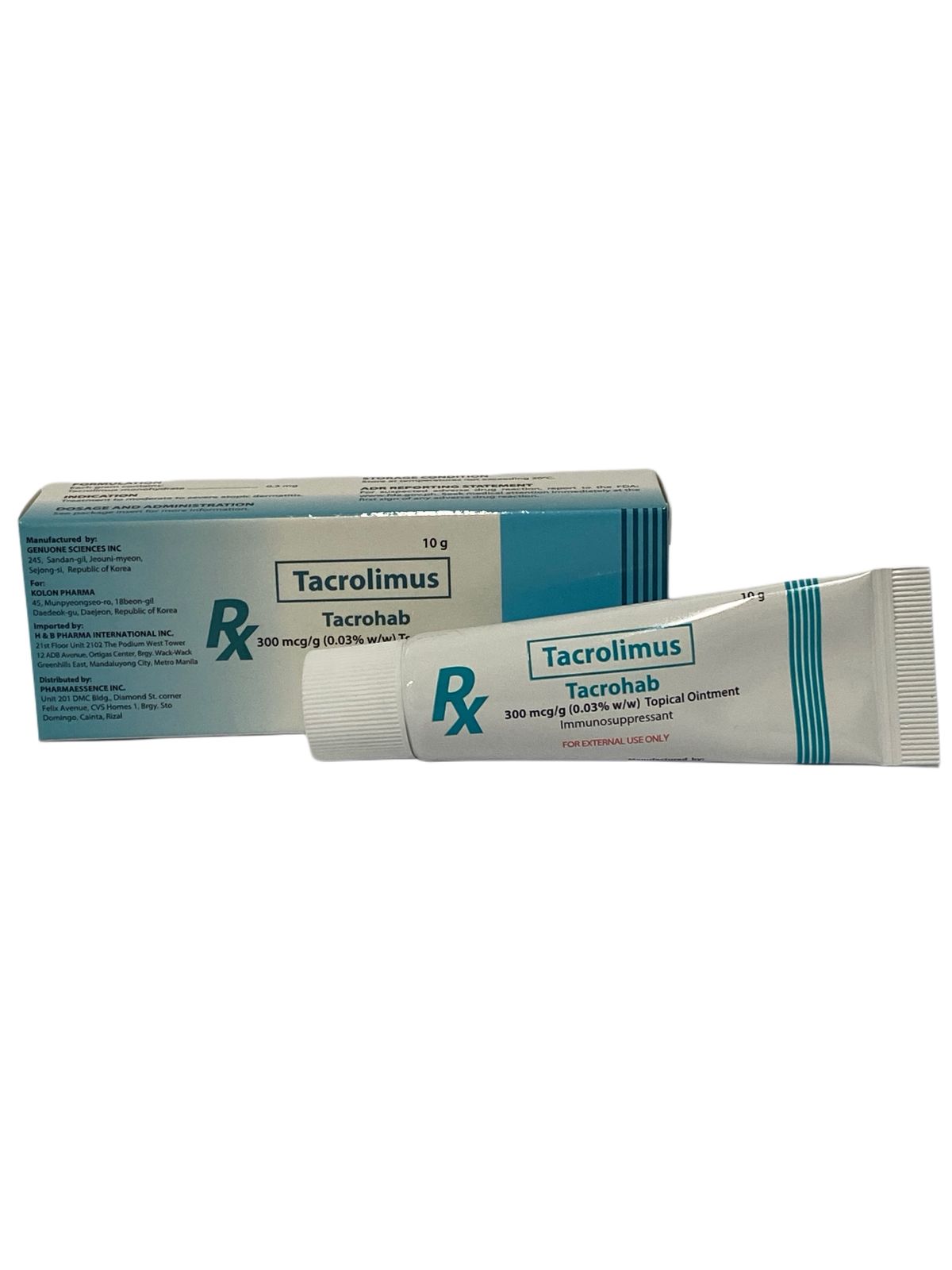 TACROLIMUS	Tacrohab	300g
