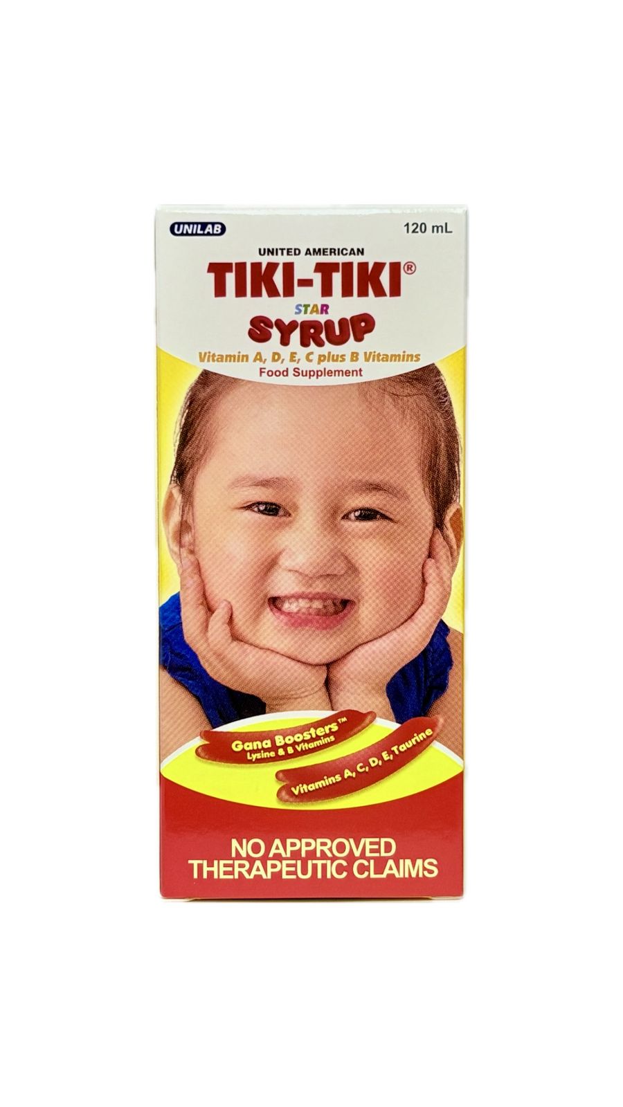 Multivitamins + Minerals + Lysine Syrup TIKI-TIKI SYR 120ML