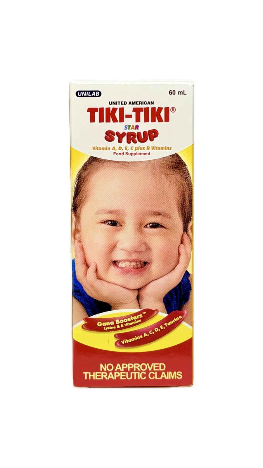 Multivitamins + Minerals + Lysine Syrup TIKI-TIKI SYR 60ML