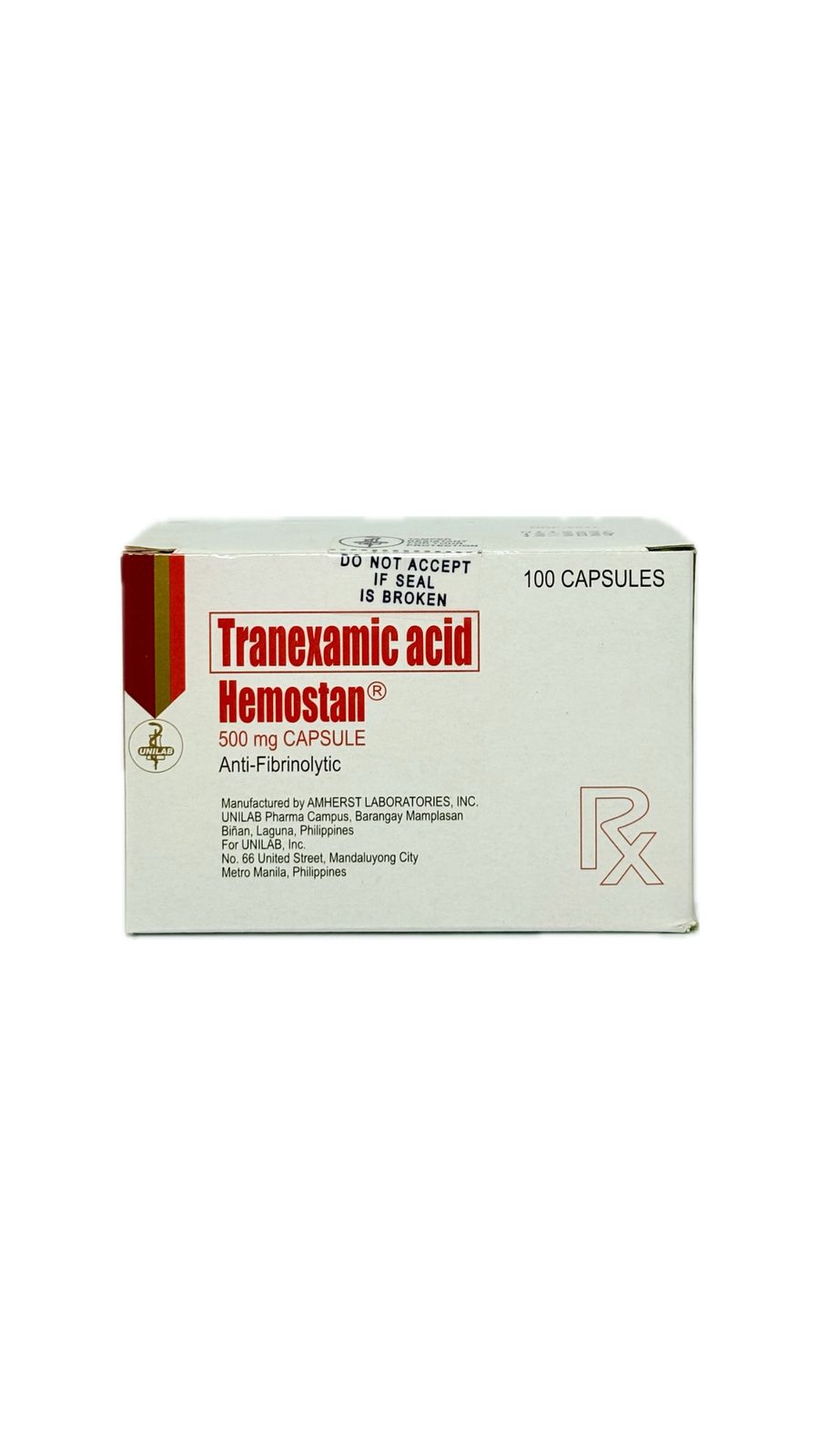 Tranexamic Acid HEMOSTAN 500MG AMP 5