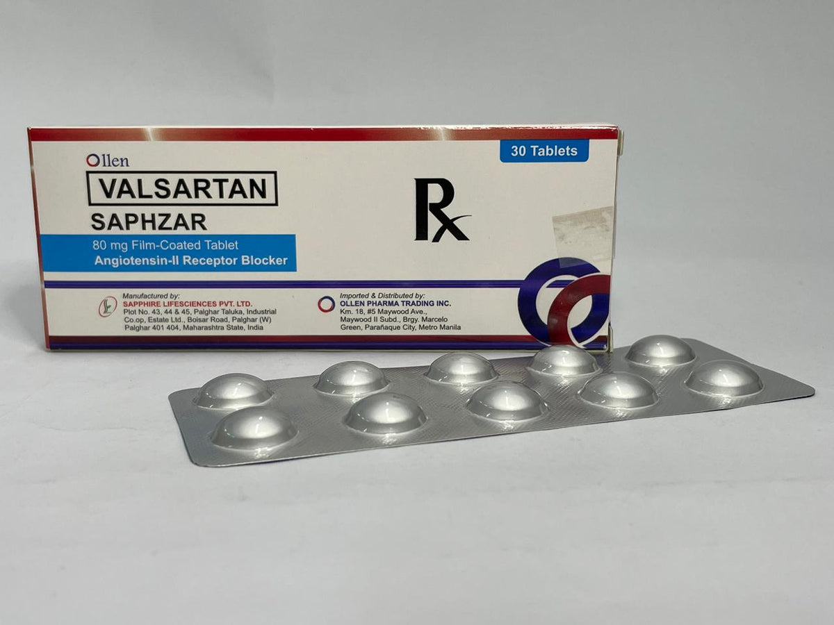 VALSARTAN Saphzar 80mg